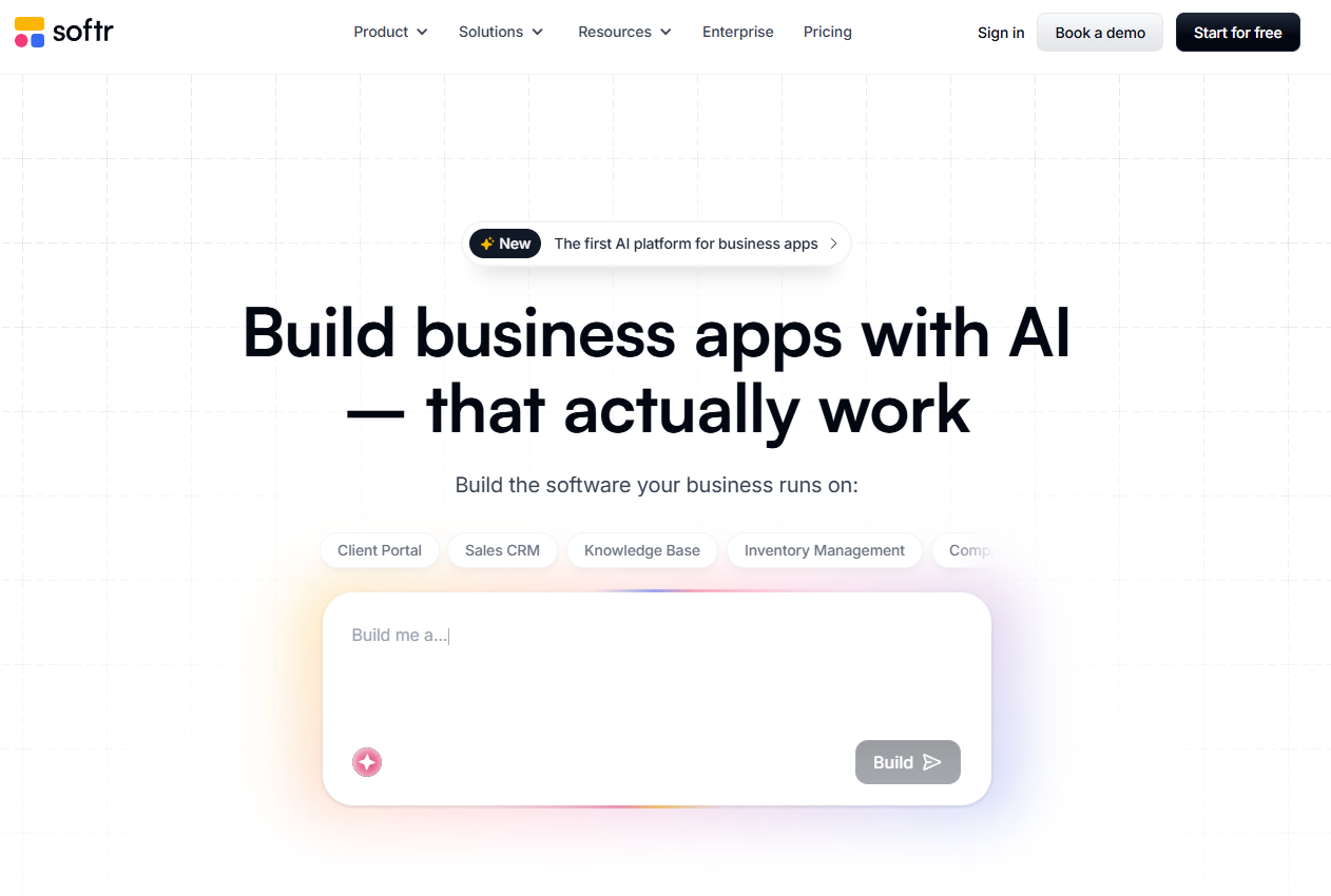 Softr product reference